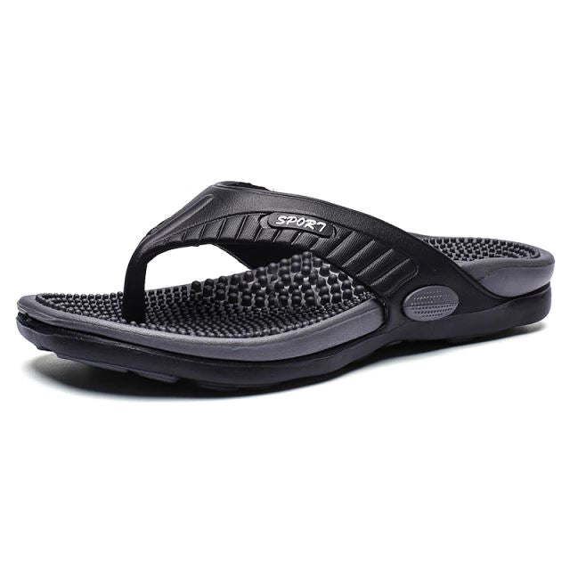 Chinelo Max Sport™ - Massageador Ortopédico